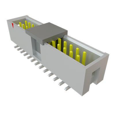 HTST-113-01-L-DV-P-TR Samtec HTST Series Vertical Surface Mount PCB Header, 26 Contact(s), 2.54mm Pitch, 2 Row(s), Shrouded