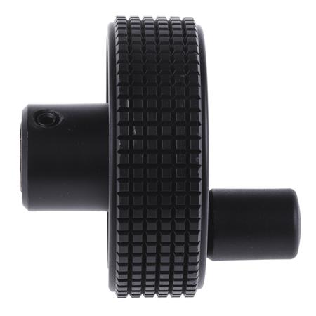 34598-C9 Elesa Black Technopolymer Hand Wheel , 60mm