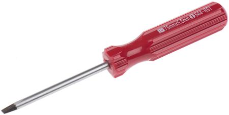 544-651 RS PRO Slotted  Screwdriver, 3/16 in Tip, 75 mm Blade