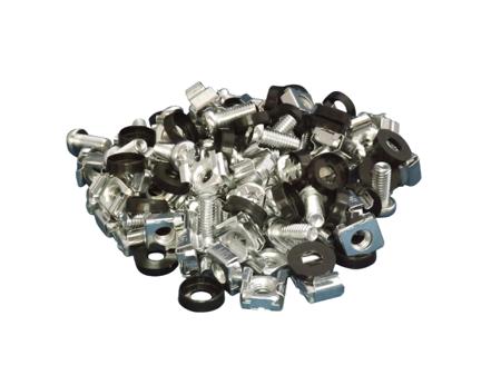 CageNut4 TUK Limited CAGENUT Series Cage Nut for Use with Rack Cabinets, M6 Thread, 4 Per Pack Piece(s)