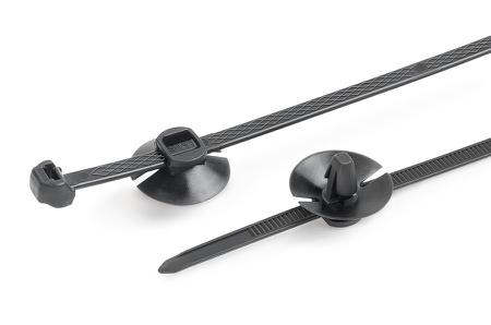 156-03590 HellermannTyton Cable Ties, Cable Tray Cable Tie, 200mm x 4.9 mm, Black Polypropylene, Pk-500
