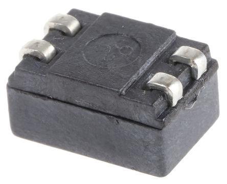 744227 Wurth WE-SL2 Series Wire-wound SMD Inductor with a Ferrite Core, 2 x 51 μH ±30% Dual 1A Idc