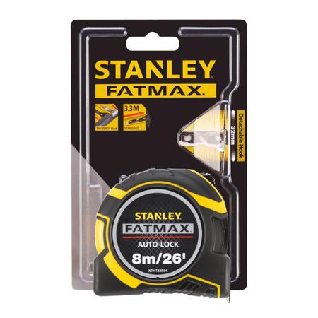 XTHT0-33504 Stanley FatMax Series, 8m Tape Measure, Metric & Imperial