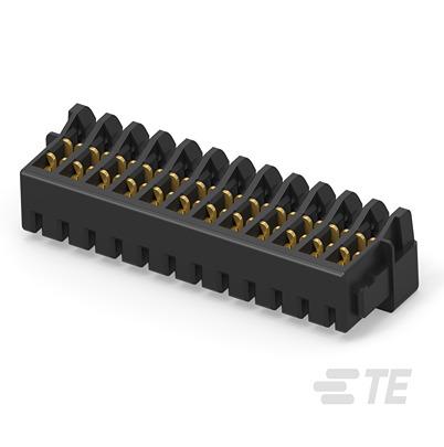 1-2483193-2 TE Connectivity 2483 Series Straight Cable Mount Housing, 12-Contact, 1-Row, 0.8mm Pitch, Wire Termination