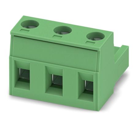 1766893 Phoenix Contact, 7.5mm Pitch, GMSTB 2.5/3-ST, 3 Way, , Pluggable Terminal Block, Plug, Cable Mount, Screw Termination,