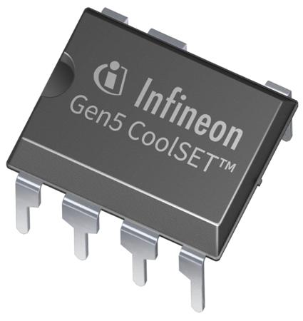 ICE5QR2270AZXKLA1 Infineon , AC-DC Converter, 700 V 7-Pin, PG-DIP-7