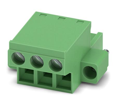1777811 Phoenix Contact, 5.08mm Pitch, FRONT-MSTB 2.5/ 3-STF-5.08, 3 Way, , Pluggable Terminal Block, Plug, Cable Mount, Screw