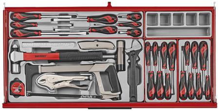 TKW37R663T Teng Tools 3 Piece Electricians Tool Kit Tool Kit with Trolley