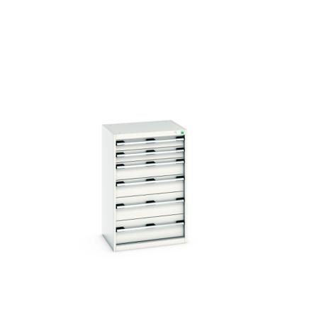 40011054.16V Bott 6 Cabinet, Steel, 1000mm x 650mm x 525mm, Light Grey