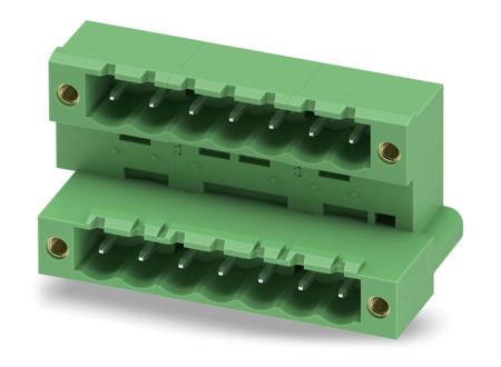 1842416 Phoenix Contact, 5.08mm Pitch, MDSTB 2.5/ 7-GF-5.08, 7 Way, Pluggable Terminal Block, Header, Solder Termination,