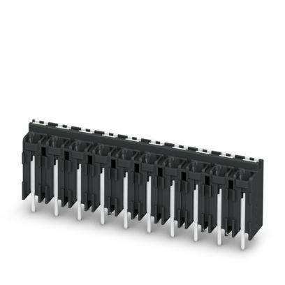 1823421 Phoenix Contact PCB Terminal Block, 3-Contact, 5mm Pitch, Wave Soldering, 1-Row, Push In Spring Termination