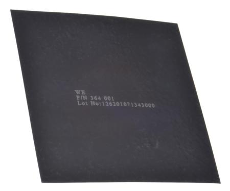 364001 Wurth Elektronik Ferrite Shielding Sheet, 120mm x 120mm x 0.1mm
