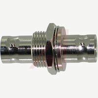 112437 connector,rf coaxial,bnc in-series adapter,bulkhead jack to jack,50 ohm