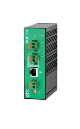 XELAN-210 Etic XELAN Series Ethernet Module for Use with Industrial Ethernet Extension, Power, 10 T0 30VDC