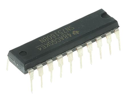 SN75160BN Texas Instruments  Line Transceiver, 20-Pin PDIP
