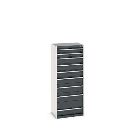 40011066-19V Bott 9 Cabinet, Steel, 1600mm x 650mm x 650mm, Grey