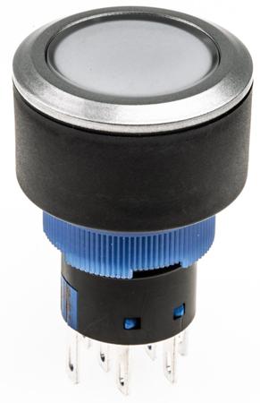 175-8316 2 Poles + Lock + Red LED 24V