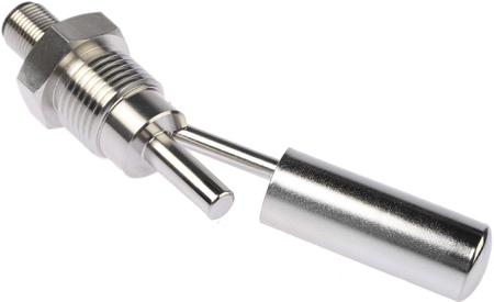 SSF217XPM12 Sensata Cynergy3 SSF217 Series Horizontal Stainless Steel Float Switch, Float, NO/NC, 300V ac Max, 300V dc Max