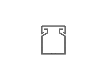 1SET411008R0000 PVC Cable Trunking Accessory, 25 x 30mm