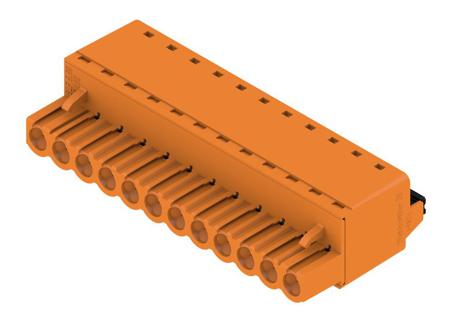 1013790000 Weidmuller, 5.08mm Pitch, BLF 5.08, 12 Way, , Pluggable Terminal Block, Plug, Cable Mount, Push In Termination,