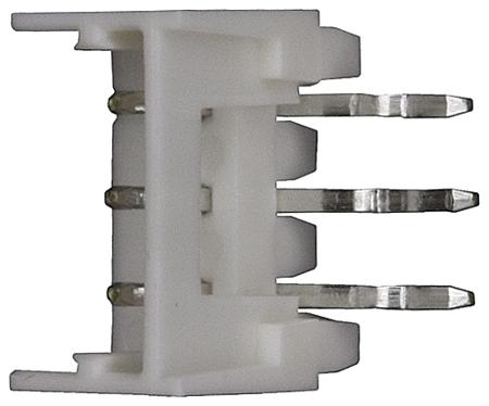 53254-0370 Molex Micro-Latch Series Right Angle Through Hole PCB Header, 3 Contact(s), 2 mm Pitch, 1 Row, Shrouded