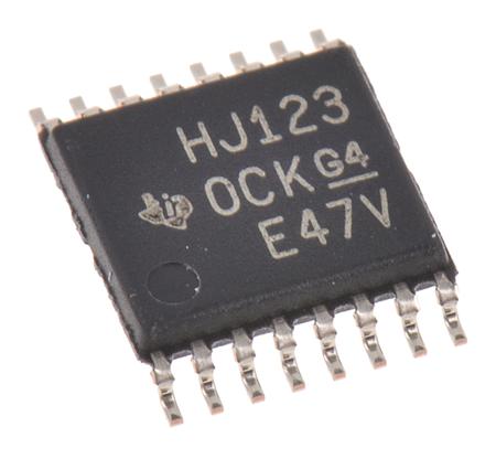 CD74HC123PWR Texas Instruments , Dual Monostable Multivibrator 5.2mA, 16-Pin TSSOP