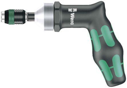 05074721050 Wera 1/4 in Hex Adjustable, Pre-Settable Torque Screwdriver, 2.8 → 6.2nm