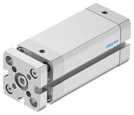 ADNGF-25-50-P-A Festo Pneumatic Compact Cylinder - 554236 25 mm Bore, 50 mm ISO 21287 Series, Double Acting Acting