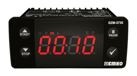 EZM-3735.8.00.0.1/07.07/1.0.0.0 Emko EZM Counter, 4 Digit LED, 230 V ac
