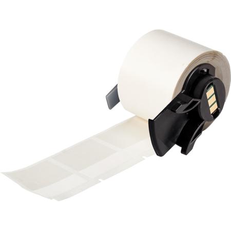 M6-32-417 Brady B-417 White, Transparent Label, 38.10mm Width, 12.70mm Height, 250 Qty