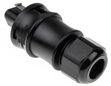 96.032.0053.1 Wieland RST20i3 Series Circular Connector, 3-Pole, Male, Cable Mount, 20A, IP68