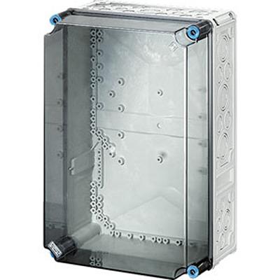 Mi 0310 HENSEL Mi Series Grey Polycarbonate Junction Box, IP66, 195 x 275 x 425mm
