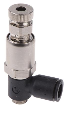 7300 08 10 Legris 7300 Threaded Tube Regulator, G 1/8 Male x 8mm, 1/8 in