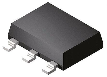 DZT2222A-13 Diodes Inc  NPN Transistor, 600 mA, 40 V, 3 + Tab-Pin SOT-223
