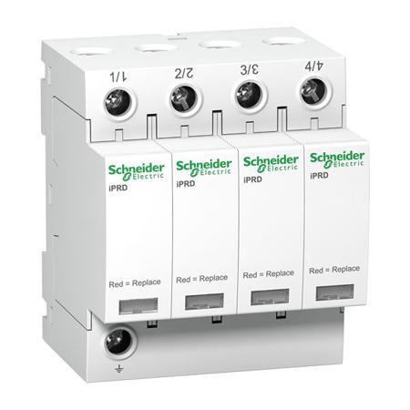 A9L40421 Schneider Electric Surge Arrester, 40kA, 460V ac, Clip-On Mount