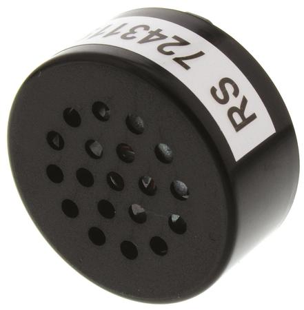 171-0873 RS PRO 8Ω 0.15W Miniature Speaker 31.9mm Dia. , 6mm Lead Length, 31.9 (Dia.) x 15.1mm