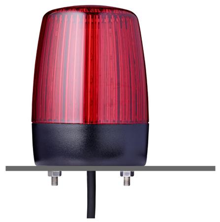860502313 AUER Signal PCH Series Red Multiple Effect Beacon, 230-240 V ac/dc, Surface Mount, LED Bulb, IP66, IP67