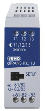 707034/881-001-040/000,000 Jumo 707034 Temperature Transmitter Analog Input, 7.5 → 30 V dc