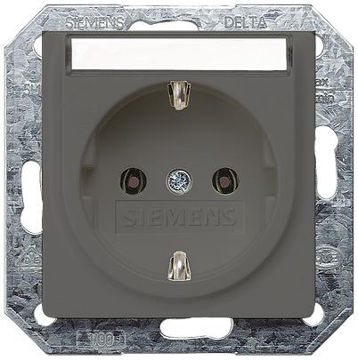 5UB1923 Siemens 5UB19 Electrical Socket, 16A, Schuko