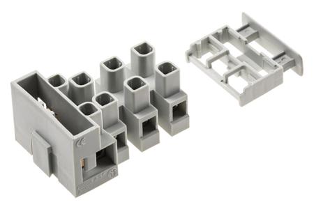 CFTBN/4 CAMDENBOSS Fused Terminal Block, 4-Way, 20A, 4 mm² Wire, Screw Down Termination