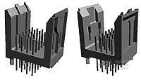 536501-1 TE Connectivity, Z-PACK 2mm Pitch High Speed Backplane Connector, PIN, Vertical, 24 Way