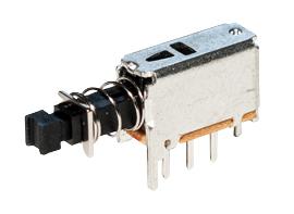 PN12SHNA03QE C & K Push Button Switch, Latching, Through Hole, SPDT, 30V dc