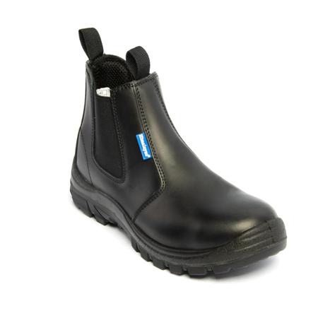 2602BK080 Himalayan 2602 Black Steel Toe Capped Unisex Safety Boots, UK 8, EU 42