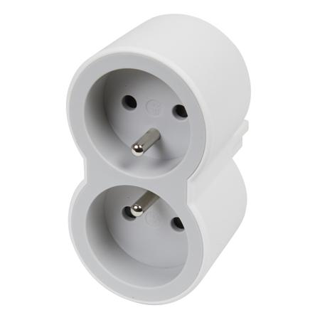049431 Legrand French / German Multi Outlet Plug, 16A, Plug-In