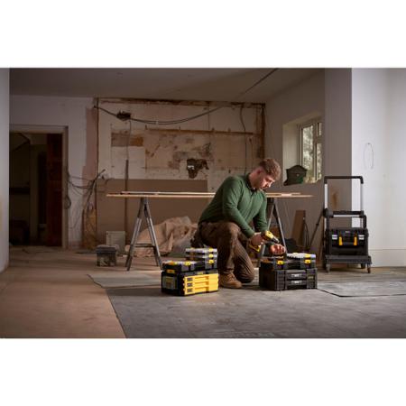 FMMT98102-0 Stanley 18-Piece 3/8 Standard Socket Set with Ratchet, 6 point