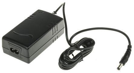 435-986 RS Pro 60W Desktop Power Supply, 100 → 240 V ac, 24V dc 2.5A Output Level IV 1 Output, 2-Pin UK, 3-Pin UK
