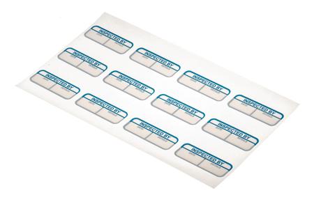 758-7933 RS PRO Adhesive Pre-Printed Label-Inspected By-. Quantity: 120