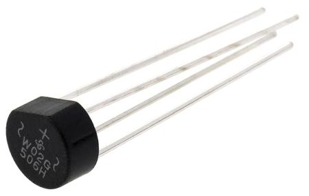 W02G-E4/51 Vishay Bridge Rectifier, 1.5A, 200V, 4-Pin