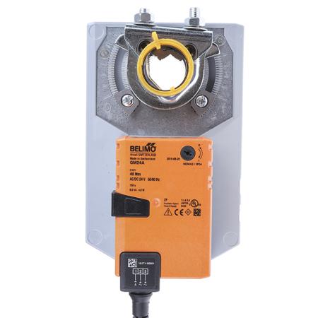 GM24A Open/Close Damper Actuator, 40nm, 24 V ac/dc