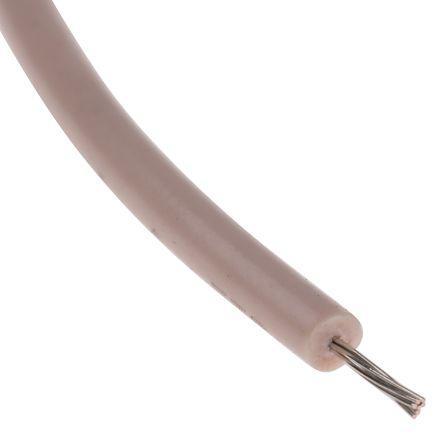 874-0046 RS Pro White, 100m XLPVC UL1431 Hook Up Wire, 600 V 26 AWG